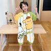 Kids One-Piece Pajamas Modal Sleepwear Girls Toddler Soft Breathable