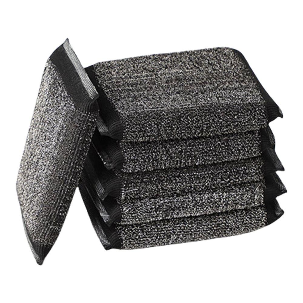 New Sponge Washing Pads Stainless steel wire Non-Scratch Dishes Scrub Sponges Decontamination Reusable Dishwashing Sponge
