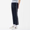 Fila Solid Color Sports Knitted Striped Straight Leg Casual Pants Women Bottoms Legendary-Blue F11W221603FNV