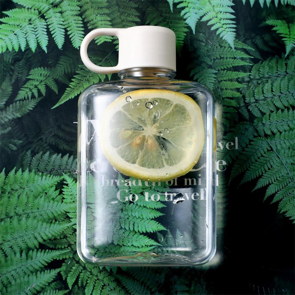 360 мл/500 мл с ручкой Мини-бутылка для воды Легкая карманная бутылка Качественные стаканы для воды Кемпинг