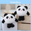 Delightful Panda Plush Keychain Fluffy Soft Toy Perfect For Bag And Key Decoration