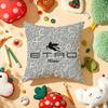 Стильная модная наволочка для подушки E-Etro-O, плюшевая ткань, мягкая, двусторонняя печать, для дивана, теплая, зимний домашний подарок, наволочка