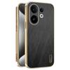 KADEM For vivo S30 5G Case Electroplating Silk Texture PU+TPU Phone Back Cover