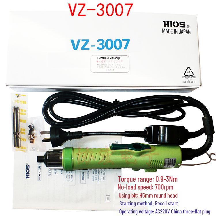Серия электрических отверток HIOS VZ1820/1820PS: VZ-3007PS/VZ-3012PS