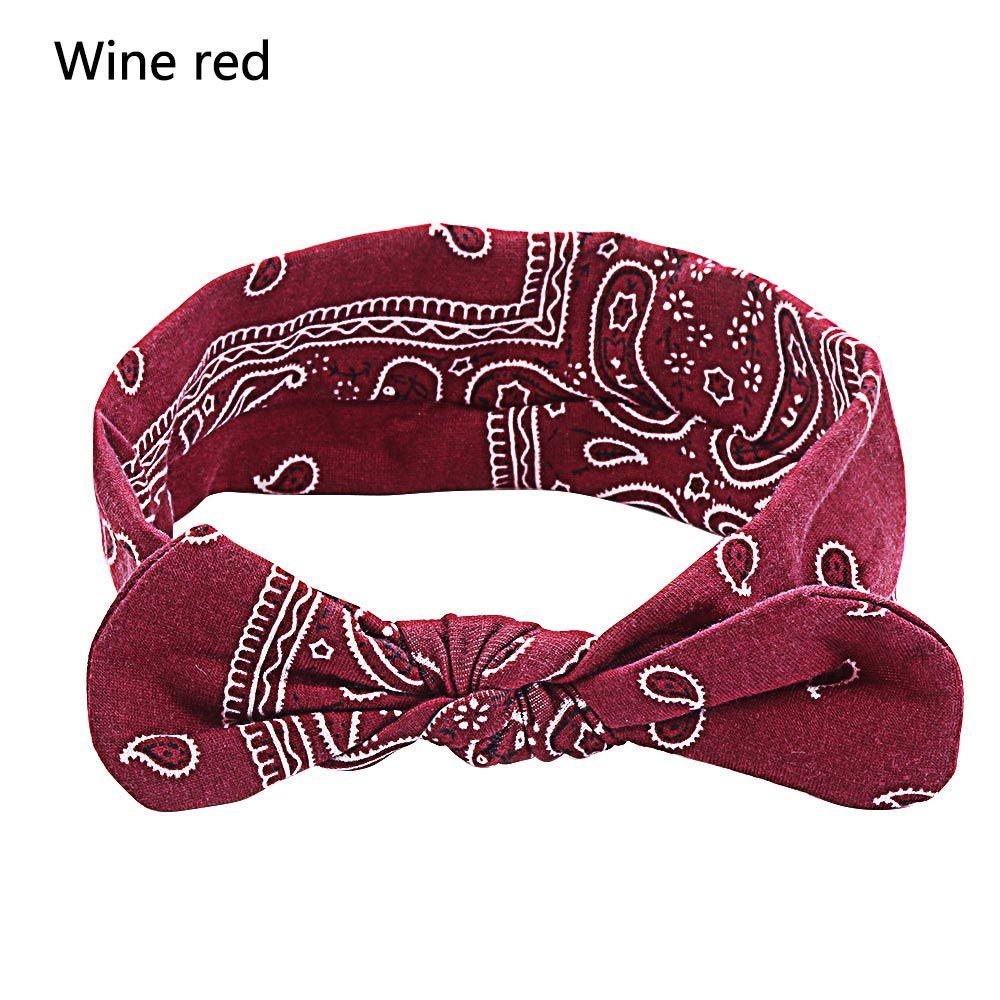Аксессуары для волос Банданы Кроличьи ушки Повязка для волос Узел Головная повязка Ретро Повязка на голову Женские повязки с узлом