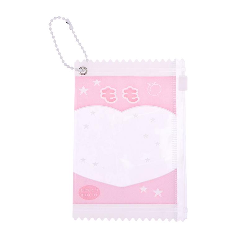 1Pc Candy Bar Bag Anime Themed Badge Storage Case Pendant Protective Shell Card Doll Bag