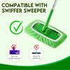 New 6pcs Reusable Wet Pads Compatible with Swiffer Sweeper Mop (Mop Is Not Included)