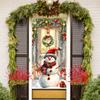 DIY Accessories Christmas Door Cover Multi Scene Window Sign Banners New Xmas Ornament  Christmas