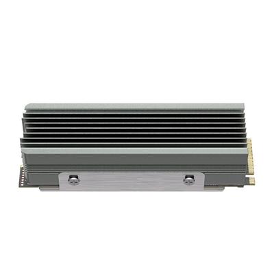 Двусторонний радиатор M.2 SSD для охлаждения, для установки в компьютер, алюминиевые охладители с винтами, термопроводящая прокладка