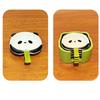 4/6Pcs Stackable Cartoon Panda Snack Dish Creative Ingredients Sauce Plate  Dinnerware Set