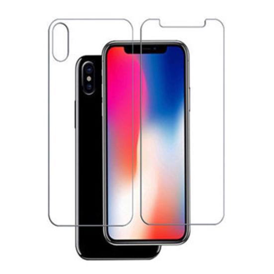 Защитное стекло для передней и задней панели для iPhone 7 8 Plus X
