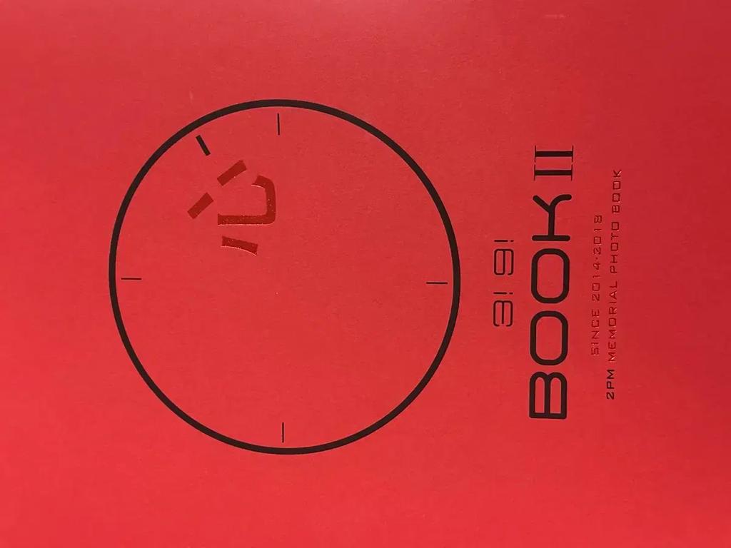 2PM Thank You Photobook (Lee Junho Kannu masterpieces included) Used