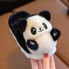 Cute Cartoon Panda Children's Winter Plush Slippers Casual Comfortable Non Slip Soft Bottom Home Slippers