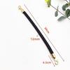 Chic 30cm Braided PU Leather Strap for Customizable DIY Purse Handle Solutions