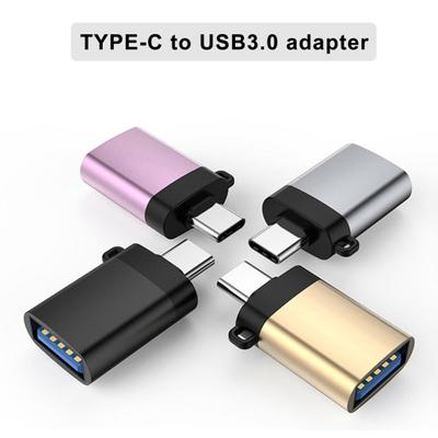 Мини-портативный OTG USB 3 на Type-C Кабель-адаптер для зарядки для телефона/планшета