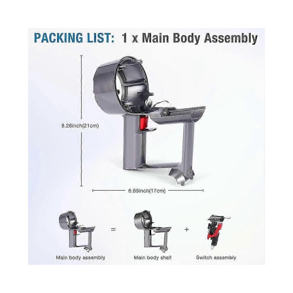 2025 V11 Main Body Assembly Replacement for Dyson V11 SV14 Main Body Motor Cyclone Assembly Part 970142-0