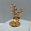 Handmade Ginkgo Candle Holder Exquisite Metal Candlestick Romantic Nordic Candle Holder  Home Decor