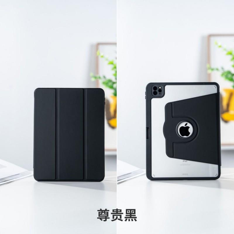 IPad Case 10th Gen 10.9 11th A16 Air 5/6/7/8 9.7 10.2 Rotating Acrylic Hard Shell