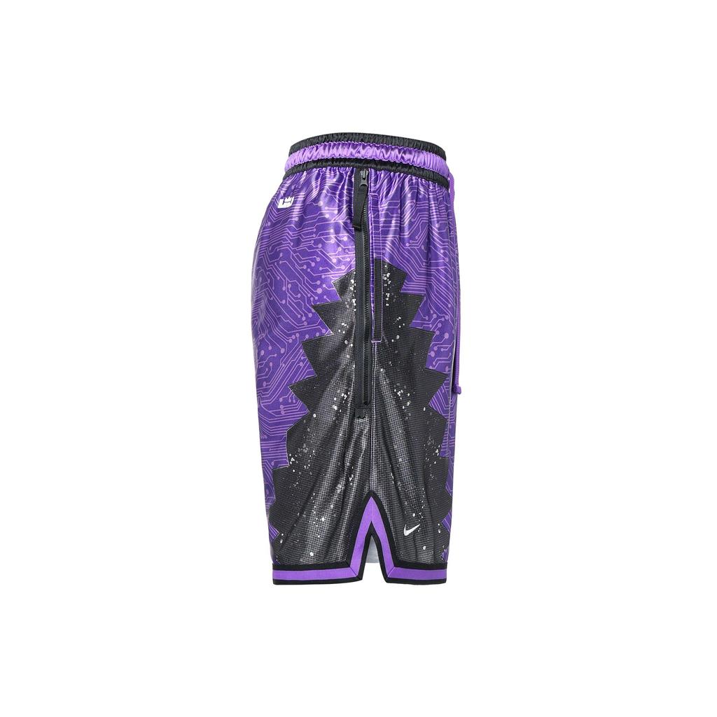 Nike Космический джем: Быстросохнущие баскетбольные шорты A New Legacy X LeBron Tune Squad, мужские брюки фиолетового цвета DJ3876-560