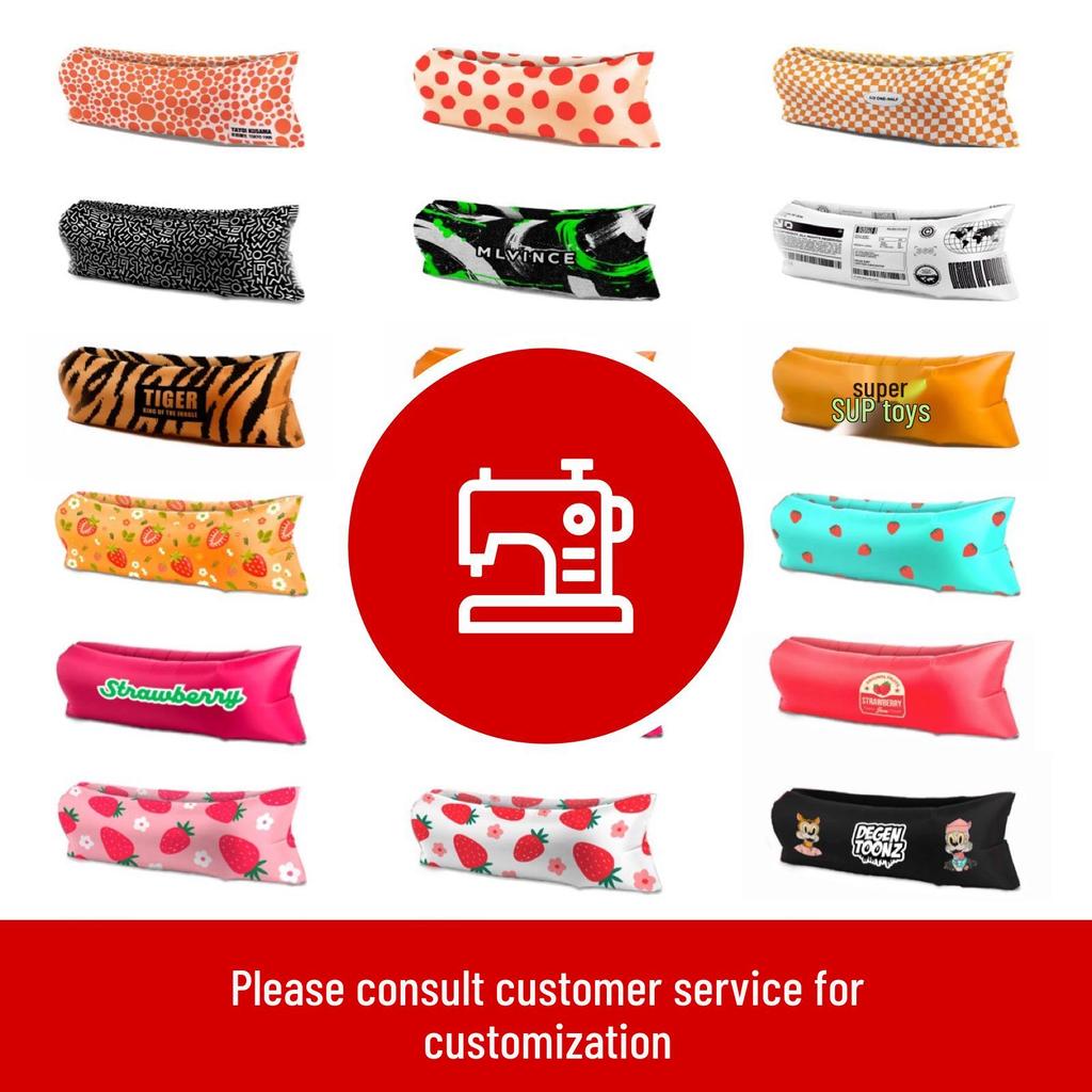 Портативный надувной диван-кровать для кемпинга на открытом воздухе и отдыха на пляже