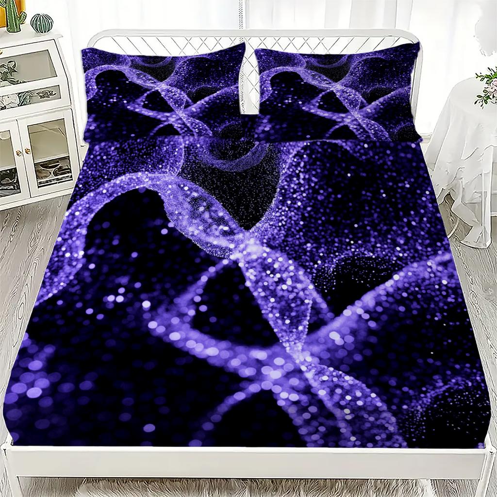 3pcs Fitted Sheet Bohemian Dreamcatcher Set 100% Polyester Mattress Covers Cozy Bedding Set Gift Bedroom Decoration 2 Pillowcase