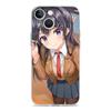Rascal Does Not Dream of Bunny Girl для iPhone 14 13 11 12 Pro Max X XR XS Чехол для телефона для iPhone 14 7 8 Plus SE Прозрачный мягкий чехол