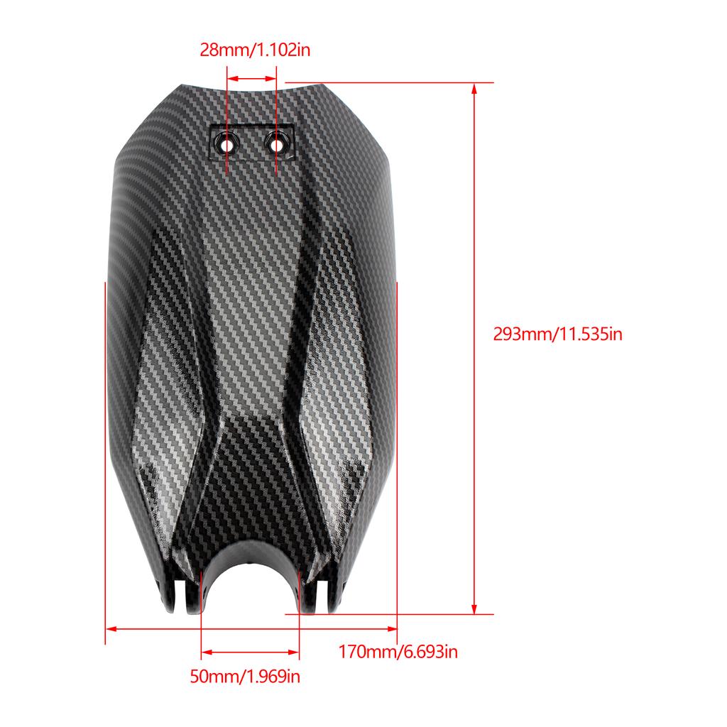 ATV UTV Motorcycle Battery Cover Battery Protection Cover for Talaria Sting MX3/MX4 Dirt Bike Carbon Fiber Modification Parts