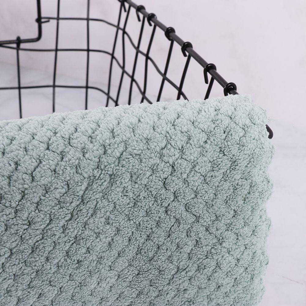 Living Absorbent Scouring Pad Kitchen Supplies Washing Towel Cleaning Cloth Dishcloth Cleaning Rags