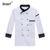 An Sai Rui Long-Sleeve Chef Workwear (2-Piece Top Set)