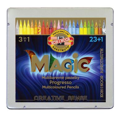 Набор карандашей Woodless Color MAGIC 8774 24 дюйма НАБОР 8774024004PL KOH-I-NOOR 23+1