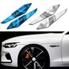 Metal Alloy Car Wing Right & Left Side Badge Fender Decor Sticker For Nissan Qashqai Leaf XTrail March Tiida Kicks Patrol Juke
