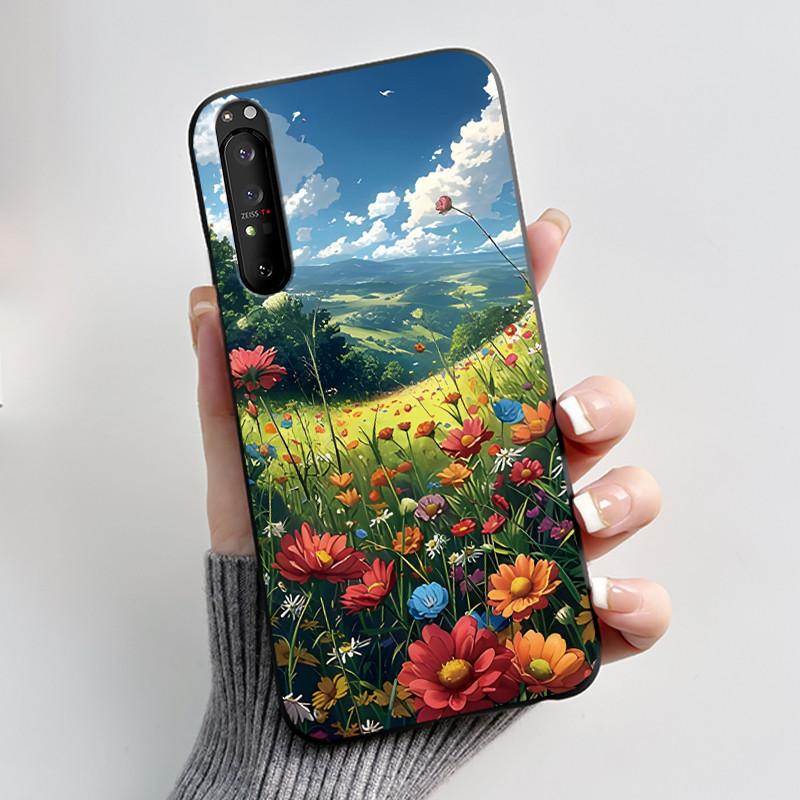 Чехол для Sony Xperia 1 II XQ-AT51 XQ-AT52 1 III XQ-BC62 XQ-BC72 XQ-BC52 Чехол Роскошный Милый Крутой Для Мальчиков Девочек Мягкий Силиконовый Чехол