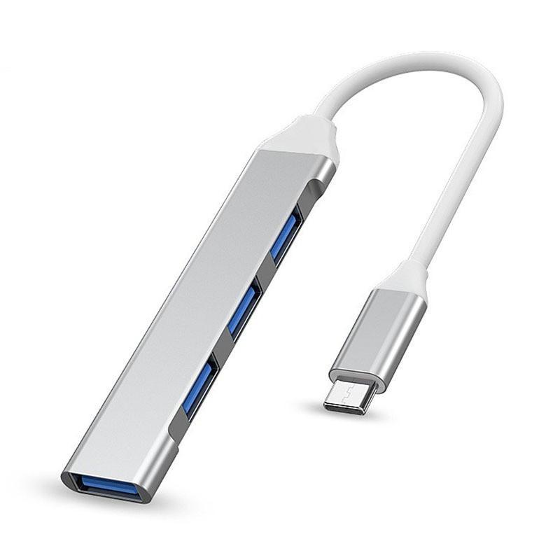 4-портовый USB 3.0 хаб USB-хаб высокоскоростной разветвитель Type-C 5 Гбит/с для ПК компьютерные аксессуары многопортовый хаб 4 порта USB 3.0 2.0