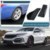 1 пара, 35 см, универсальная автомобильная боковая юбка, рокер-сплиттер, боковое крыло, бампер, бампер для губ, черный карбоновый вид, боковые юбки