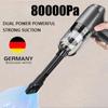 New Original 12000/80000Pa 6 In 1 Cordless Vacuum Cleaner Brushless Car Portable Robot Vacuum Cleaner Handheld Car Home Appliances