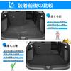 Mixsuper Honda New Vezel Type Luggage Mat 3D Trunk Mat Cargo Mat HONDA VEZEL RV Series April Luggage Tray 3D Cargo Mat Waterproof Friction Resistant