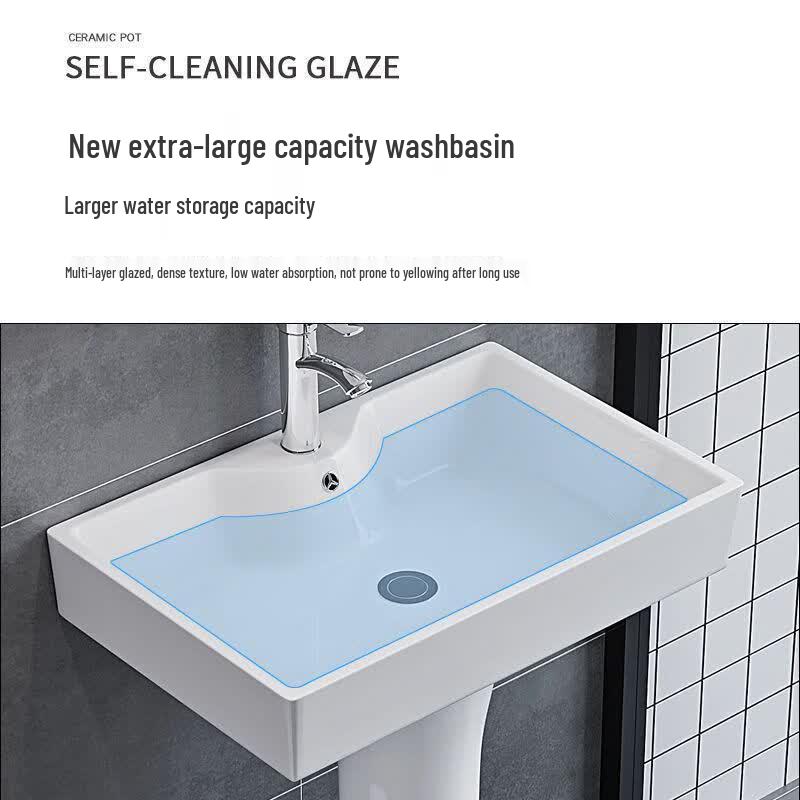 Benxinnong Pedestal Bathroom Washbasin