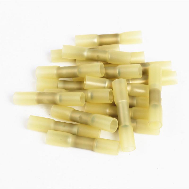 50 шт. смешанные термоусадочные клеммы для электрических проводов, обжимные клеммы