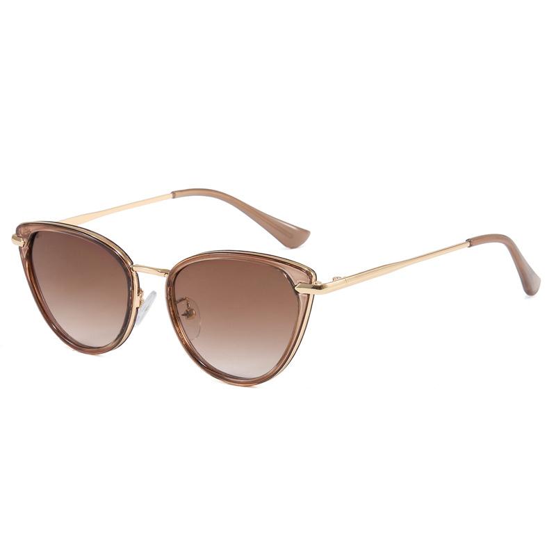 Cat Eye Shape Sunglasses For Women European American Style Glasses For Woman High Quality Men Sun Glass