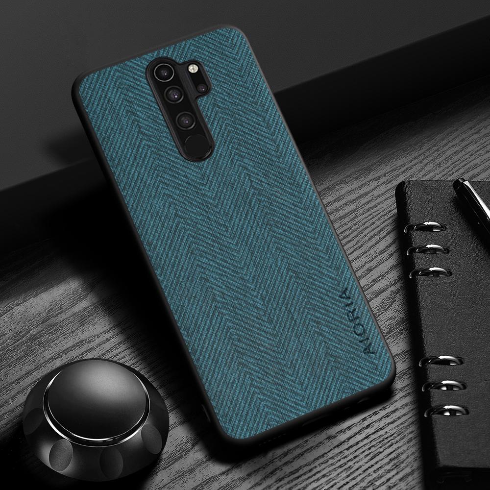 Чехол для Xiaomi Redmi Note 8 Pro Дизайн Простой, Легкий, Прочный Кожаный чехол с текстурой дерева для Redmi Note 8T