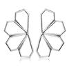 Fashionable Minimalist Geometric Design Earrings Perfect For Street Style