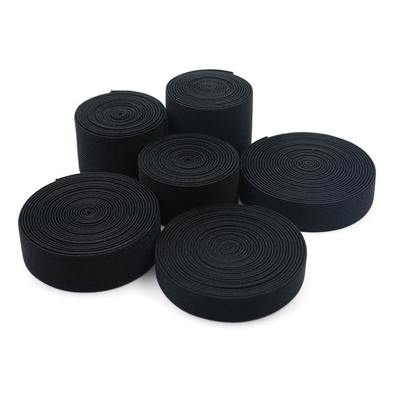 Color Twill Elastic Band Thickened Elastic Rubber Band Clothes Pants Wide Elastic Rope Flat Elastic Belt Belt Webbing