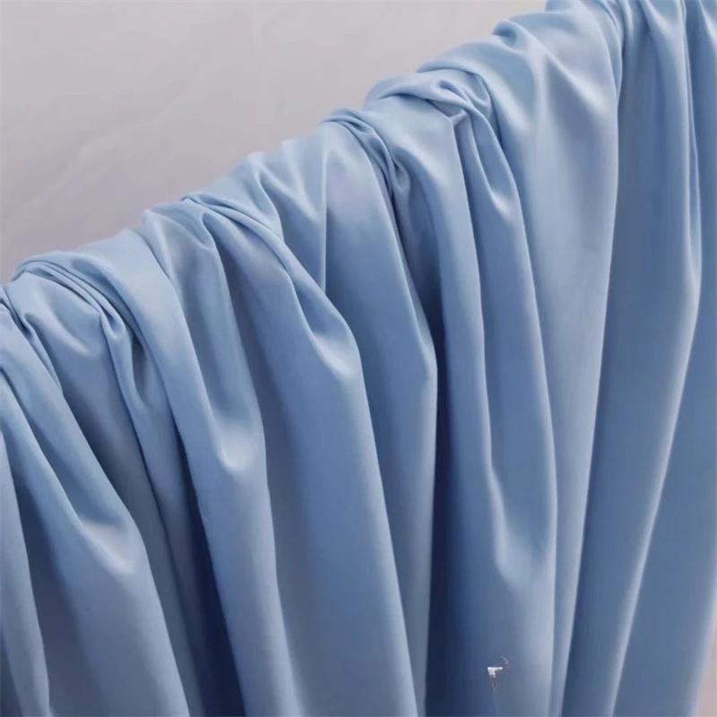 Однотонная красная бордовая ржавая шифоновая ткань драпировка жоржет для платья юбки рубашки украшения платья ручная работа DIY материал для одежды