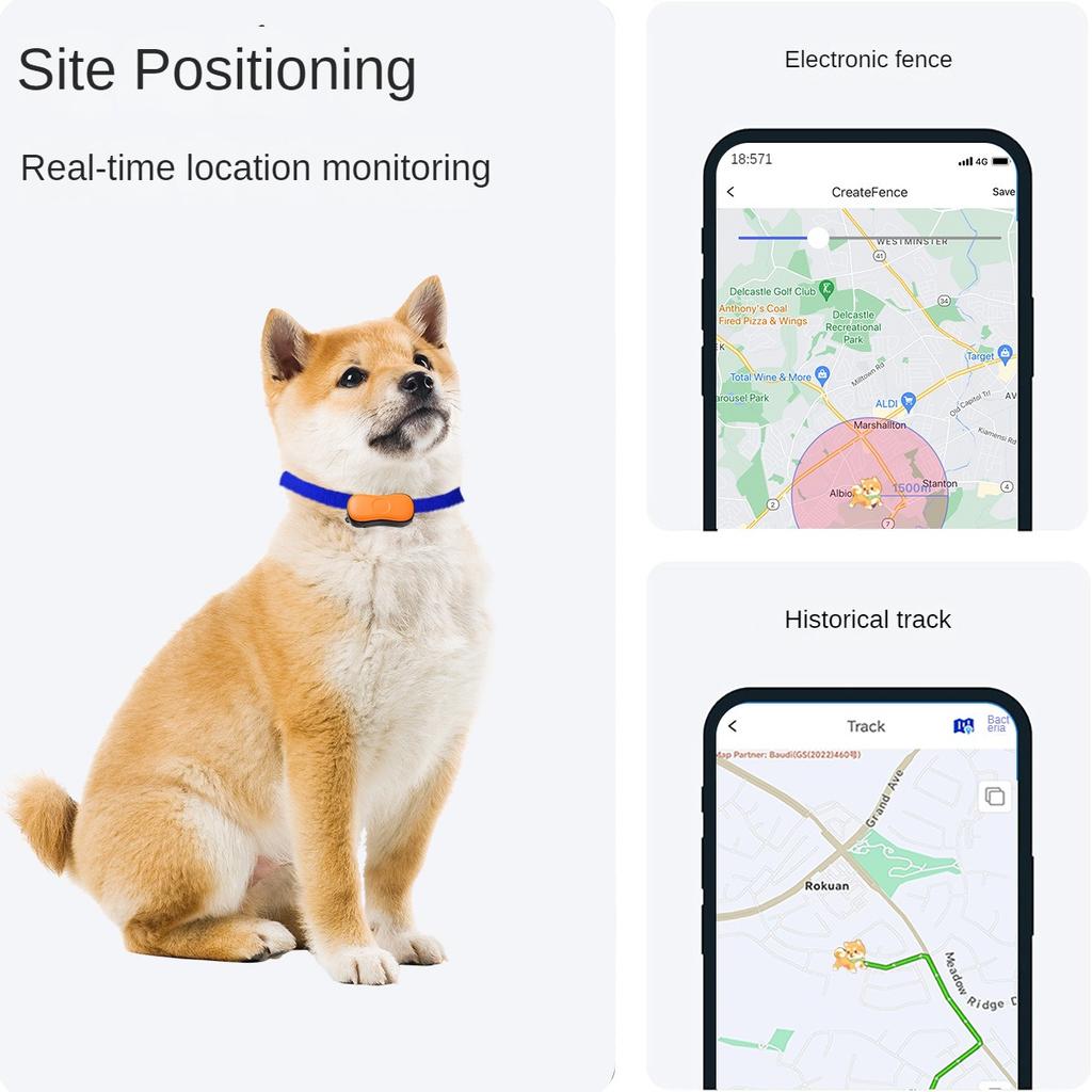 Pet Locator 2G Network Dedicated GPS Global Tracker