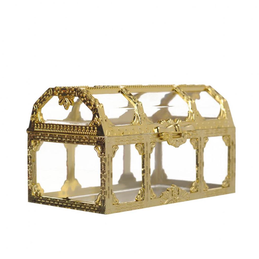 Праздничные предложения, пластиковая шкатулка с сокровищами, конфеты, подарочные украшения, органайзер, сделай сам, контейнер для хранения безделушек