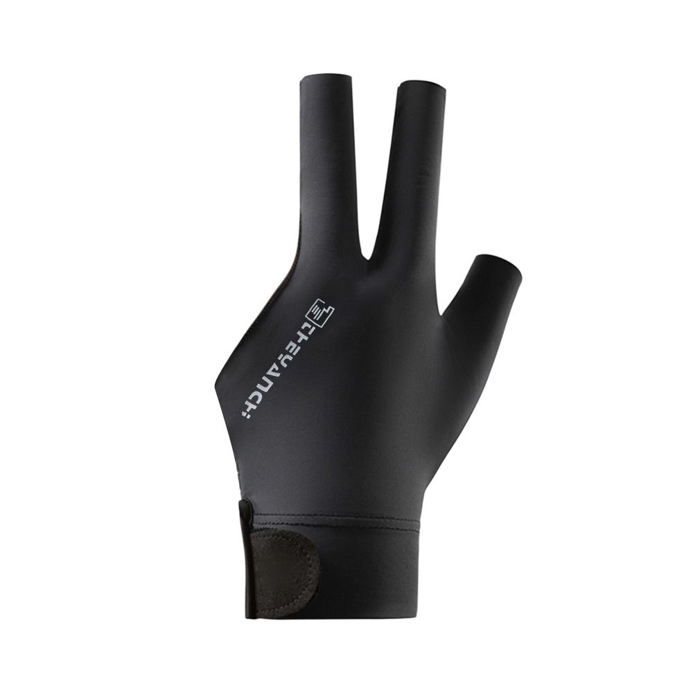 1 шт. Эластичная ткань Перчатка на три пальца Нескользящие наклейки Аксессуар для снукера Бильярд