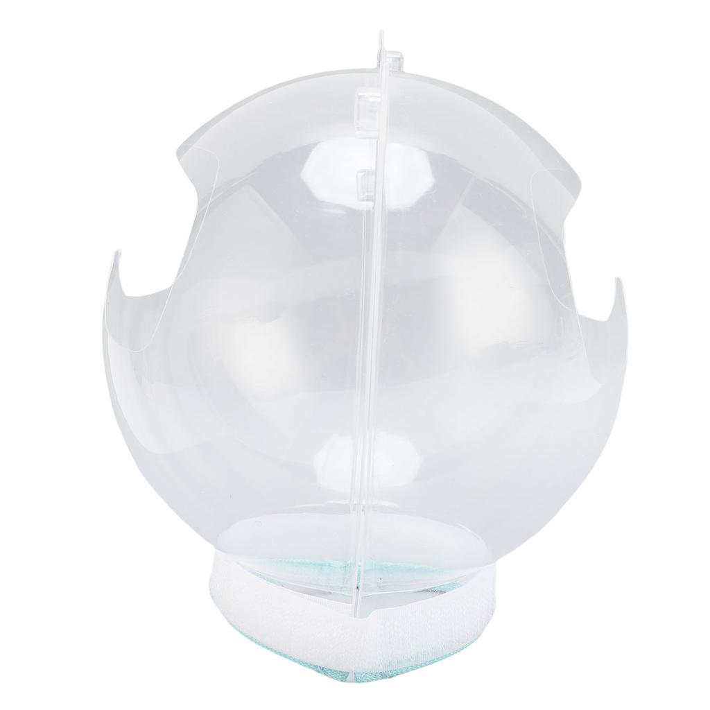 Намордник для груминга кошек Прозрачный Дышащий Защита от укусов Пластиковый Милый Шлем для котенка Защита рта