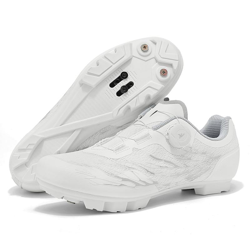 Мужские шоссейные велотуфли Дышащие Летние Самозапирающиеся Шипы Нескользящие Горный Велосипед Туфля Мужские spd гоночные Кроссовки Легкие