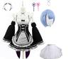 Аниме Ram Rem Lolita Maid Костюмы для косплея Vestido Re:Zero Kara Hajimeru Isekai Seikatsu костюмы на Хэллоуин для женщин платье Лоли