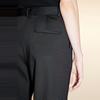 LESS Women's Straight-Leg Cropped Trousers